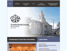 Tablet Screenshot of ccnjbar.org